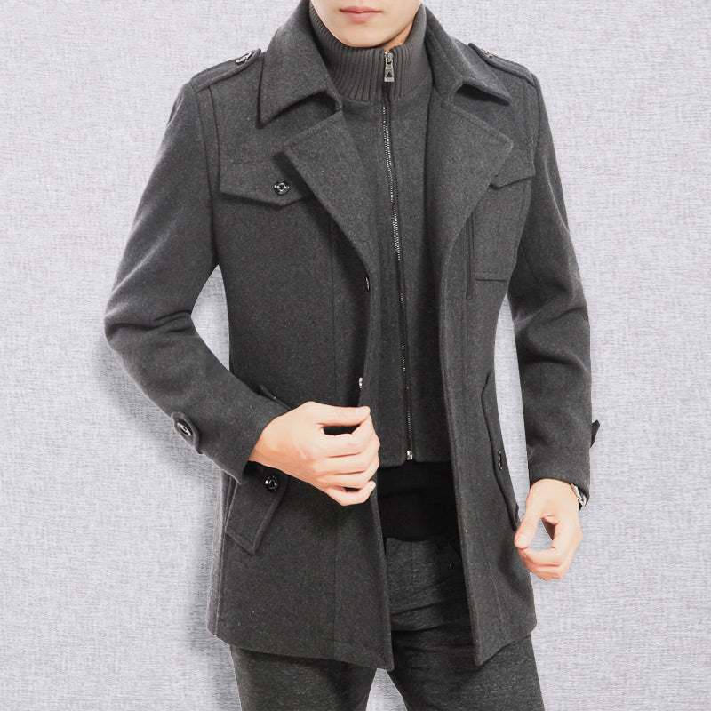 THOMAS™ | Elegant Men's Wool Winter Coat
